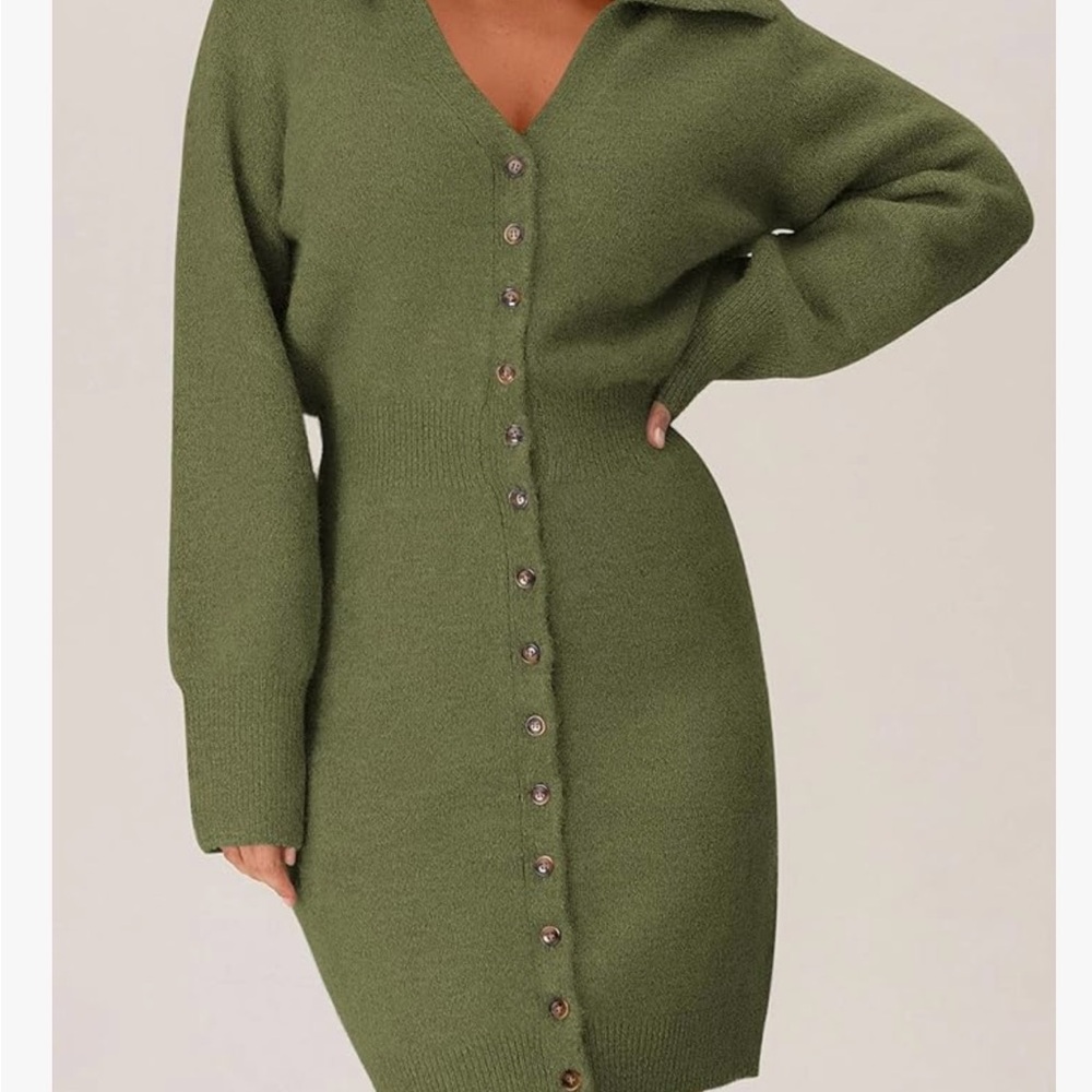 Pretty Garden 2025 Sweater Dress 🗣️